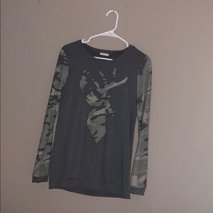 Camo Long Sleeve Shirt